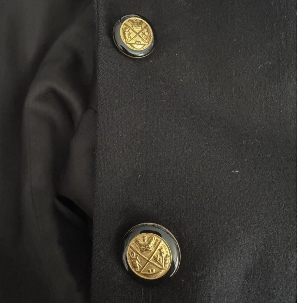 Pendleton Virgin Wool Single Breasted 2 Gold Butt… - image 6